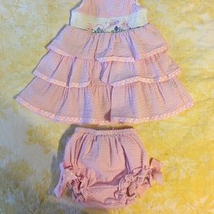 Mud Pie Matching Sets - 2T Smocked Easter set Mud Pie Matching Sets - 2T Smocked Easter set